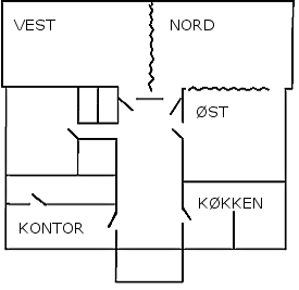 Et oversigtskort over Vorbasse sognehus.