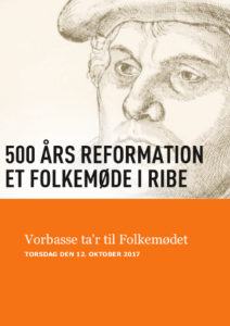 Stregtegning af Luther, med underteksten: Vorbasse ta'r til Folkemødet