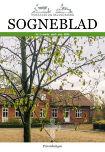 præstegården foråret inden nedrivning. Forside sogneblad nr. 3 2019