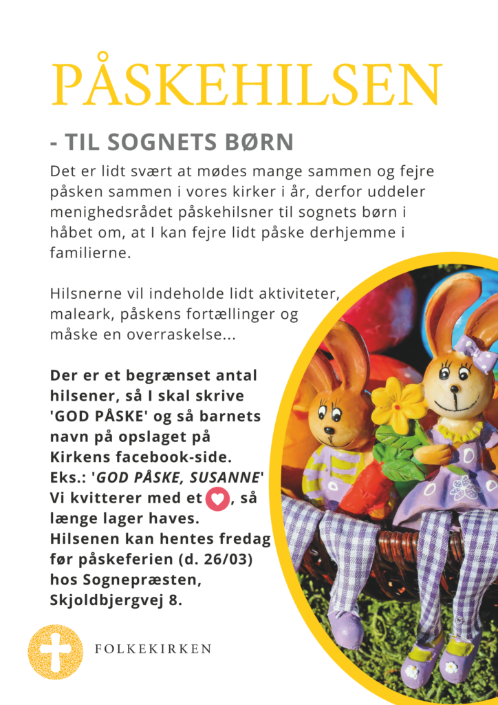 Påskeharer der sidder i en kurv.